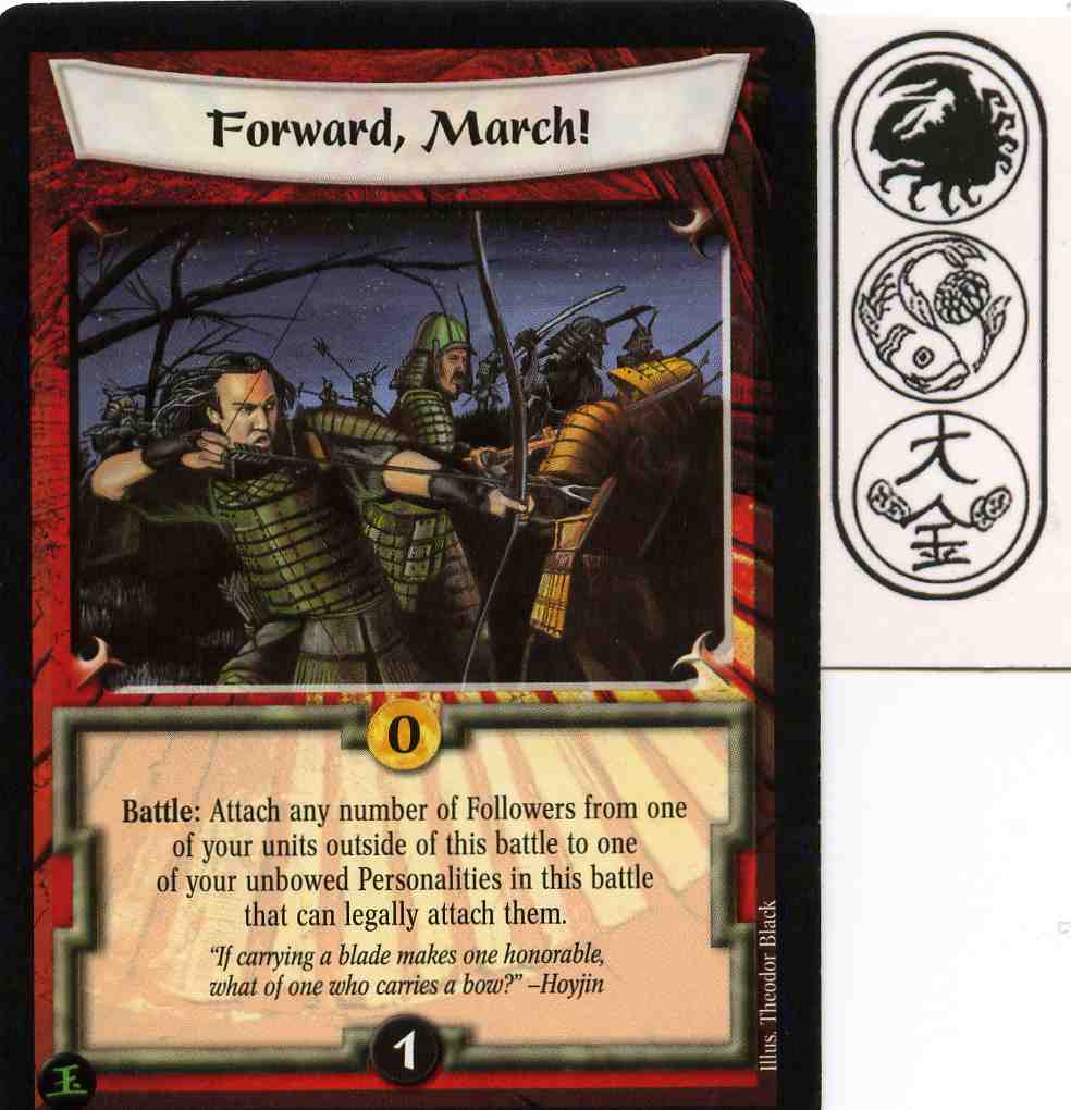 Forward, March!