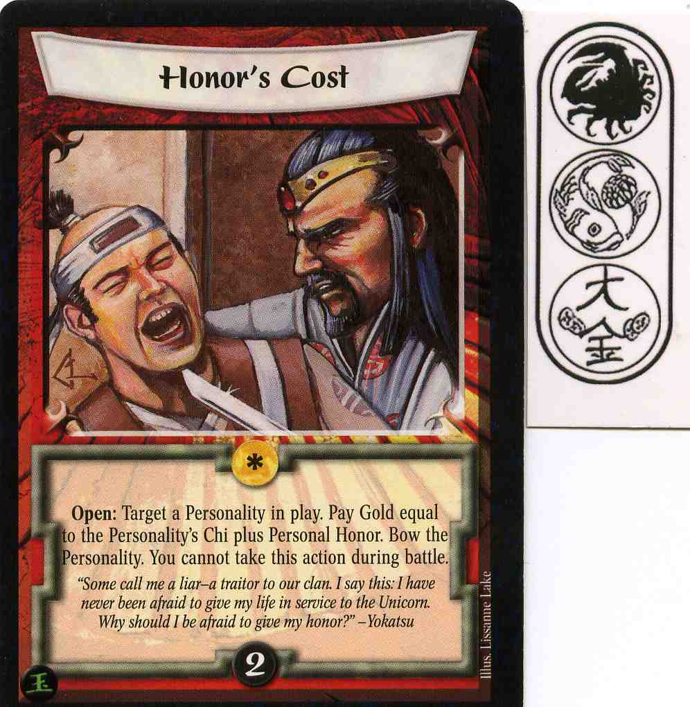 Honors Cost