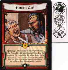 Honor's Cost