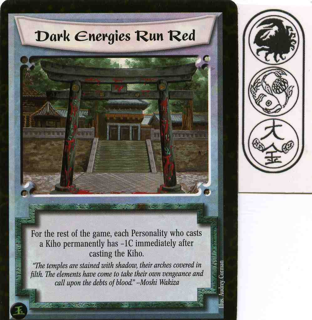 Dark Energies Run Red