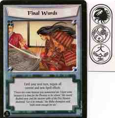 Final Words