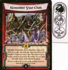 Remember Your Oath