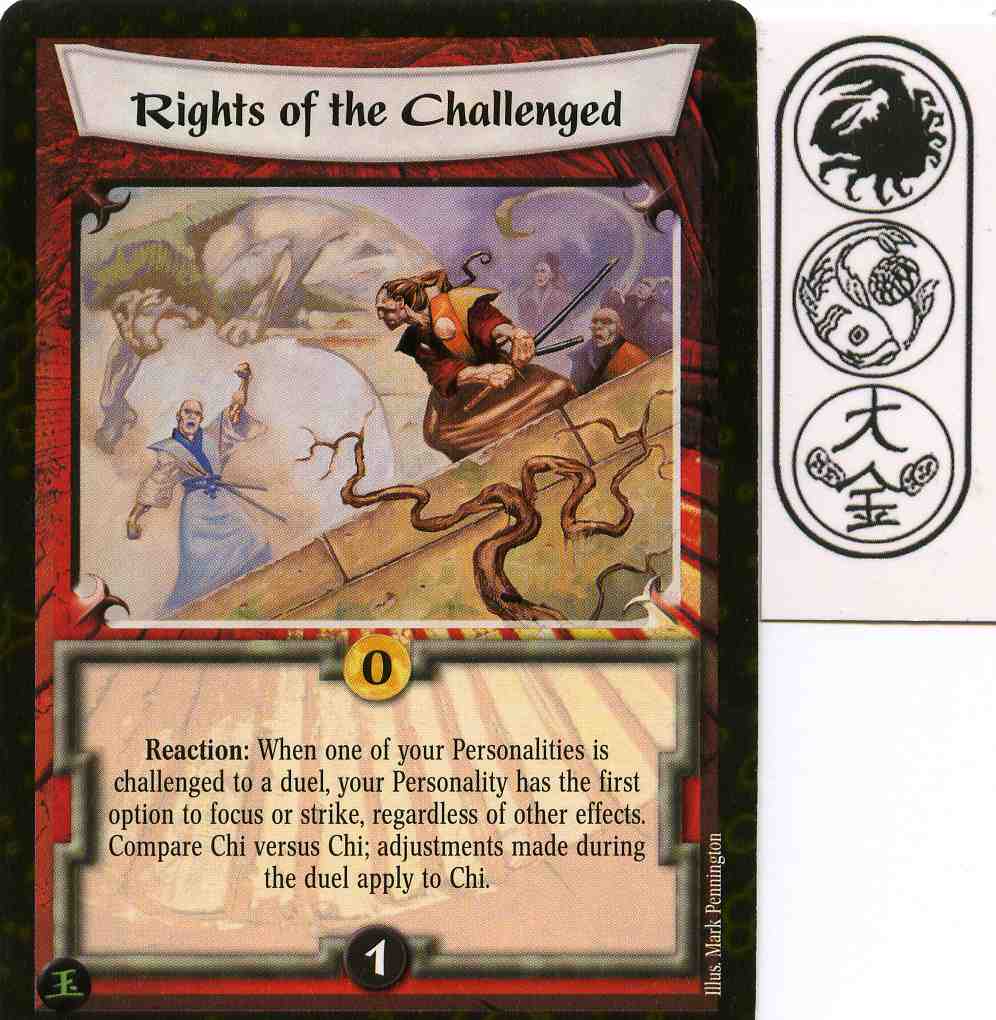 Rights of the Challenged