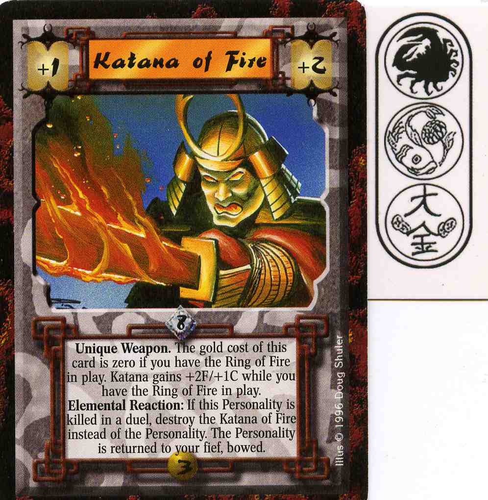Katana of Fire