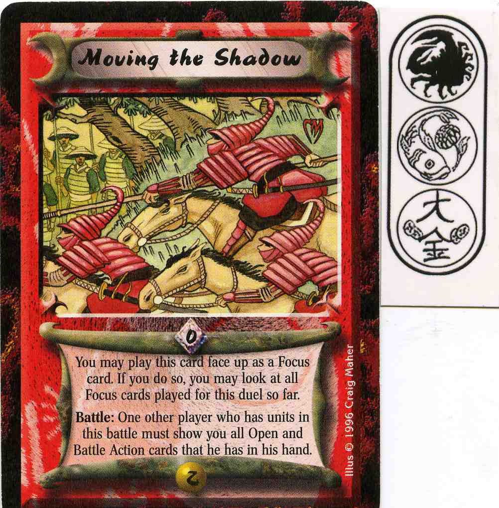 Moving the Shadow