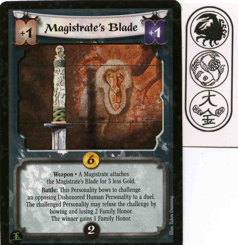 Magistrates Blade