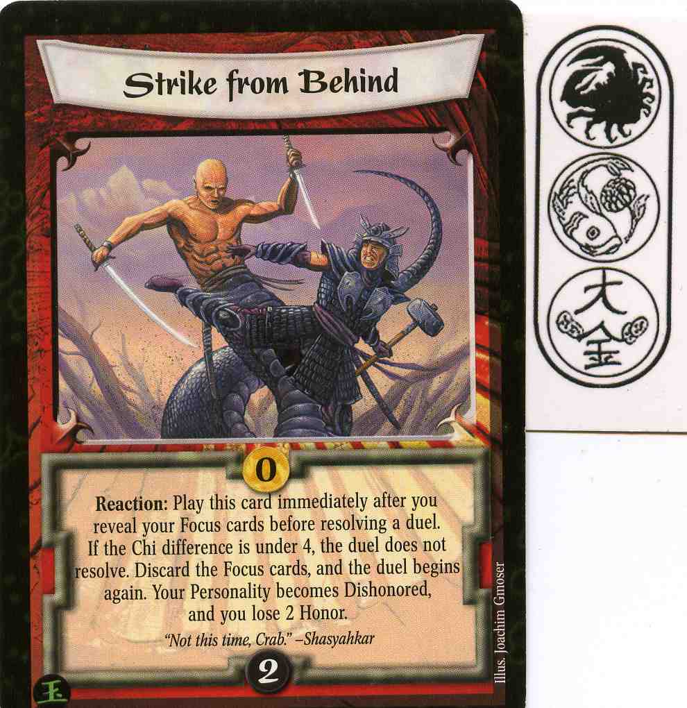 Strike from Behind