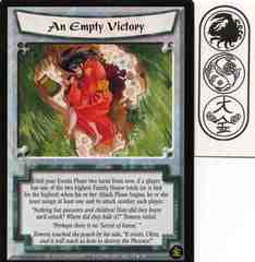 An Empty Victory FOIL