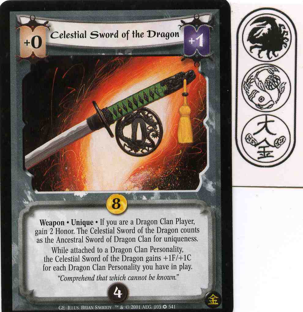 Celestial Sword of the Dragon