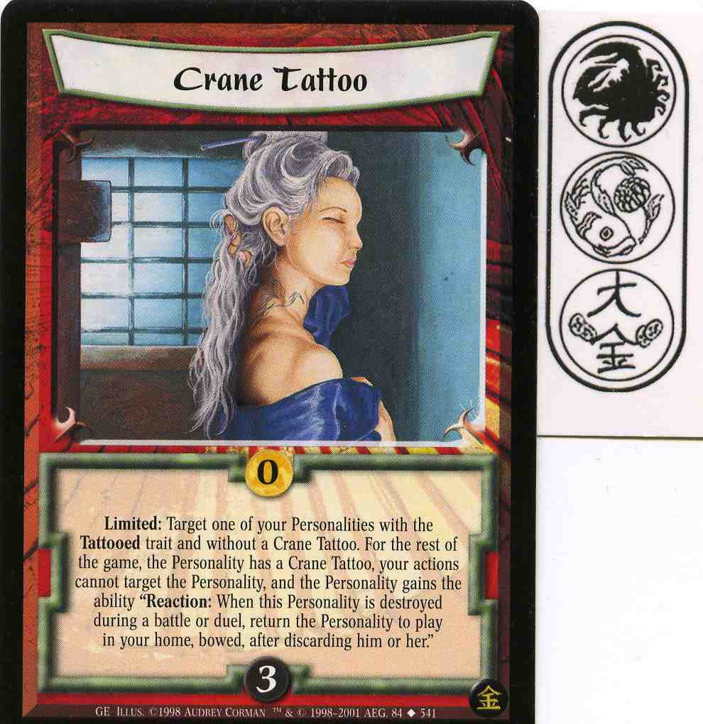 Crane Tattoo