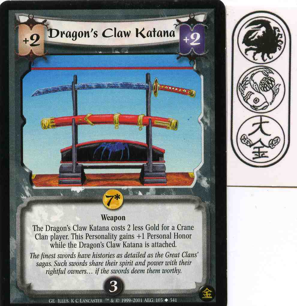 Dragons Claw Katana