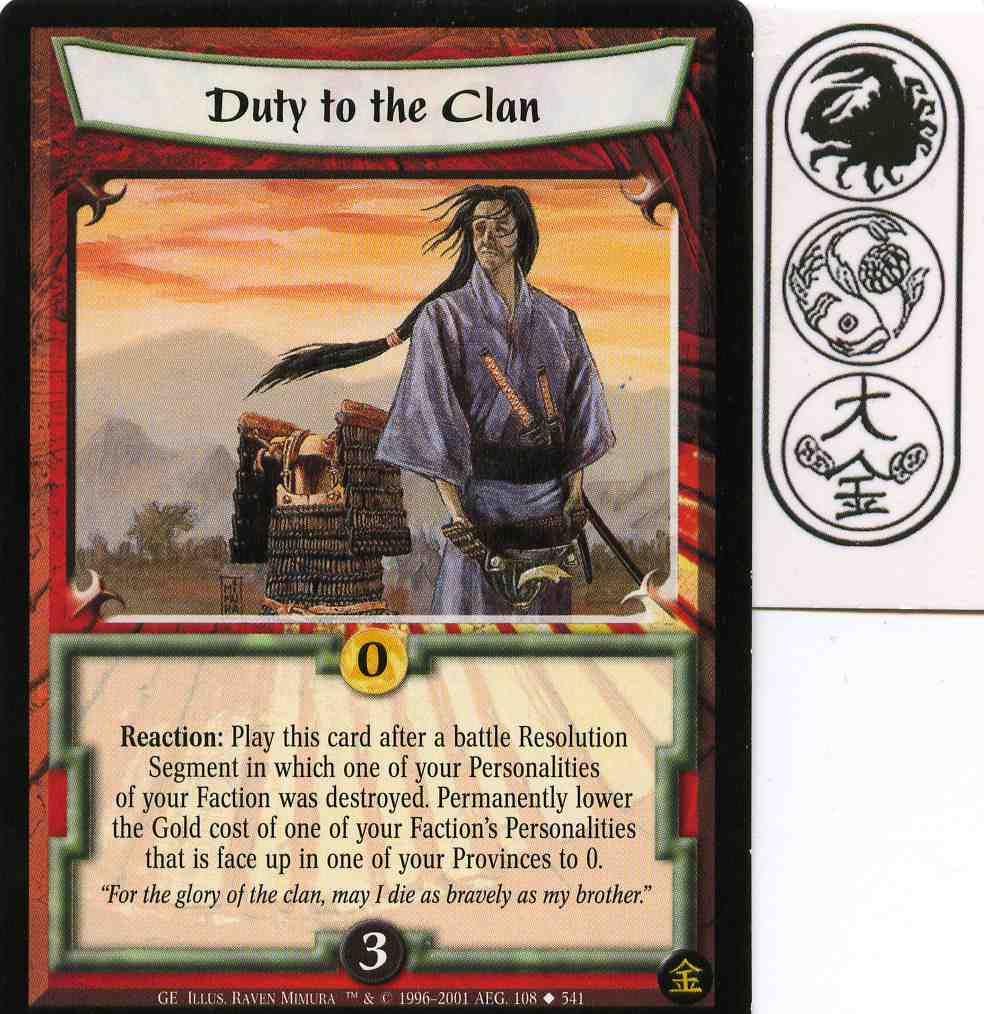 Duty to the Clan