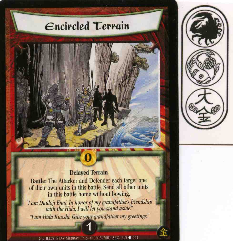 Encircled Terrain