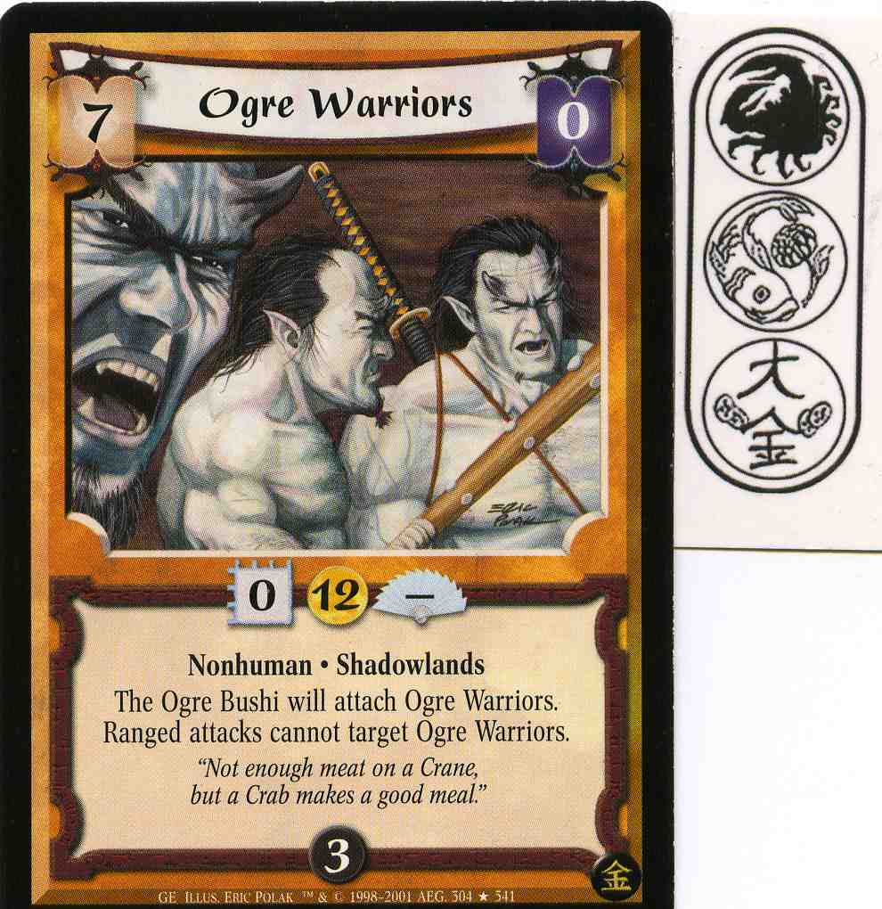 Ogre Warriors FOIL