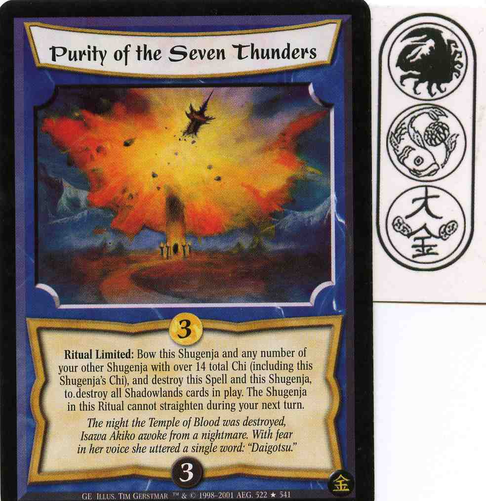 Purity of the Seven Thunders FOIL