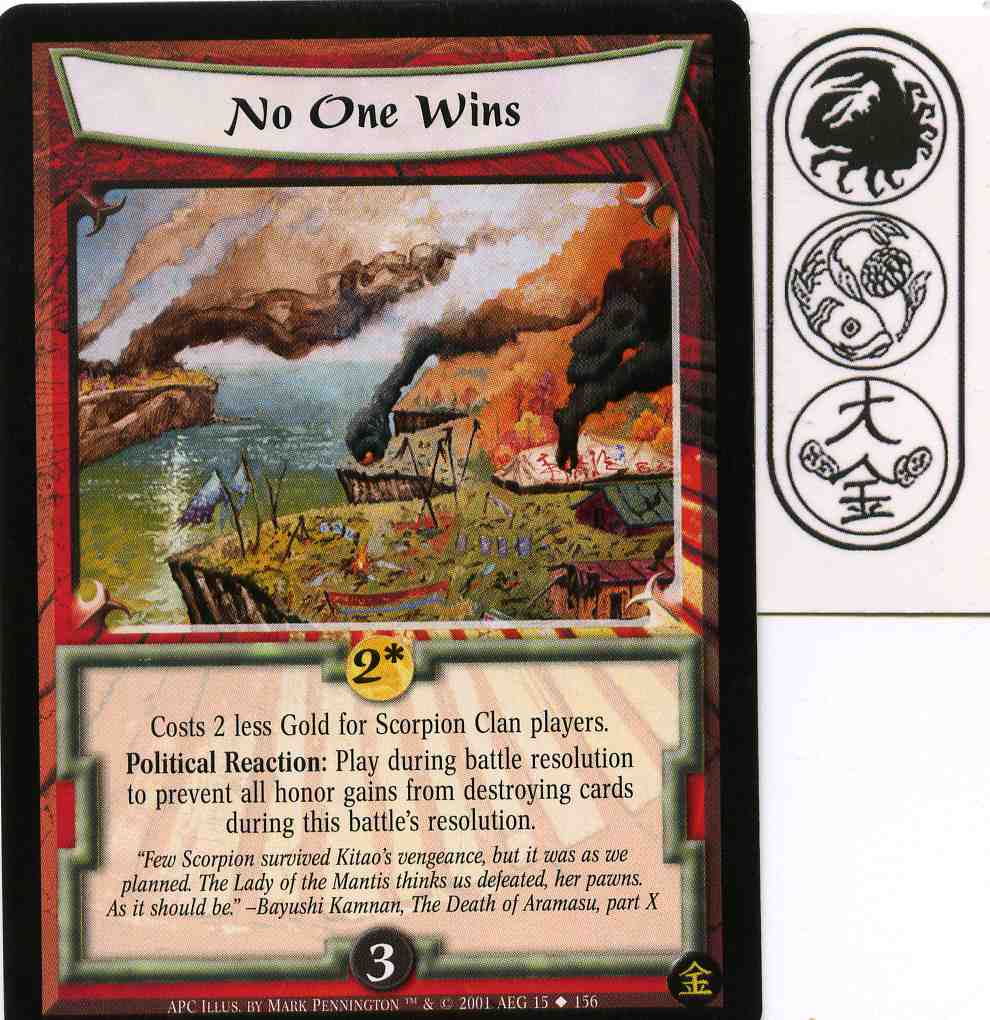 No One Wins