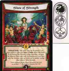 Show of Strength FOIL