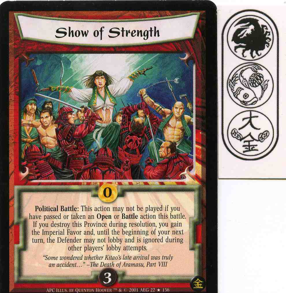 Show of Strength FOIL