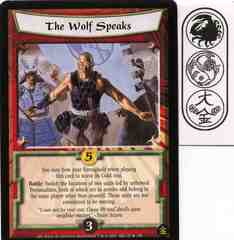 The Wolf Speaks FOIL