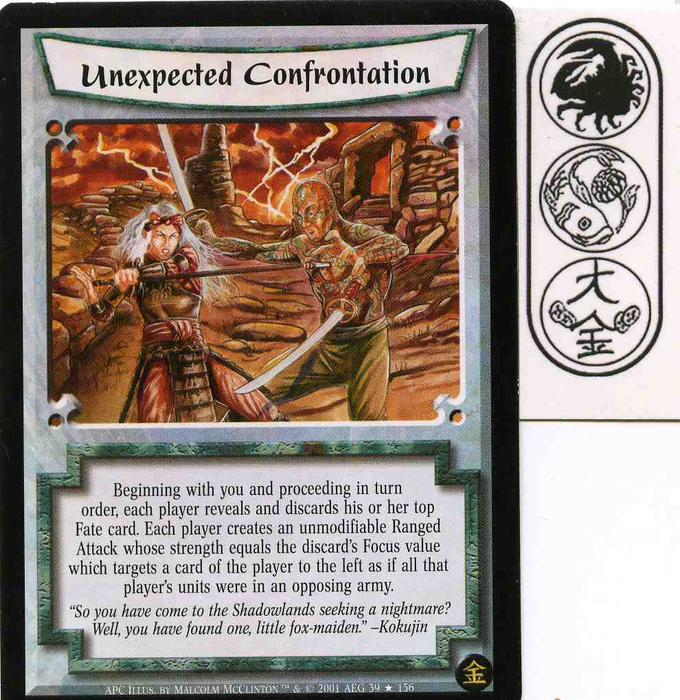 Unexpected Confrontation FOIL