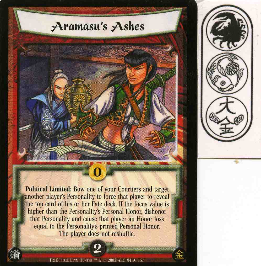 Aramasus Ashes FOIL