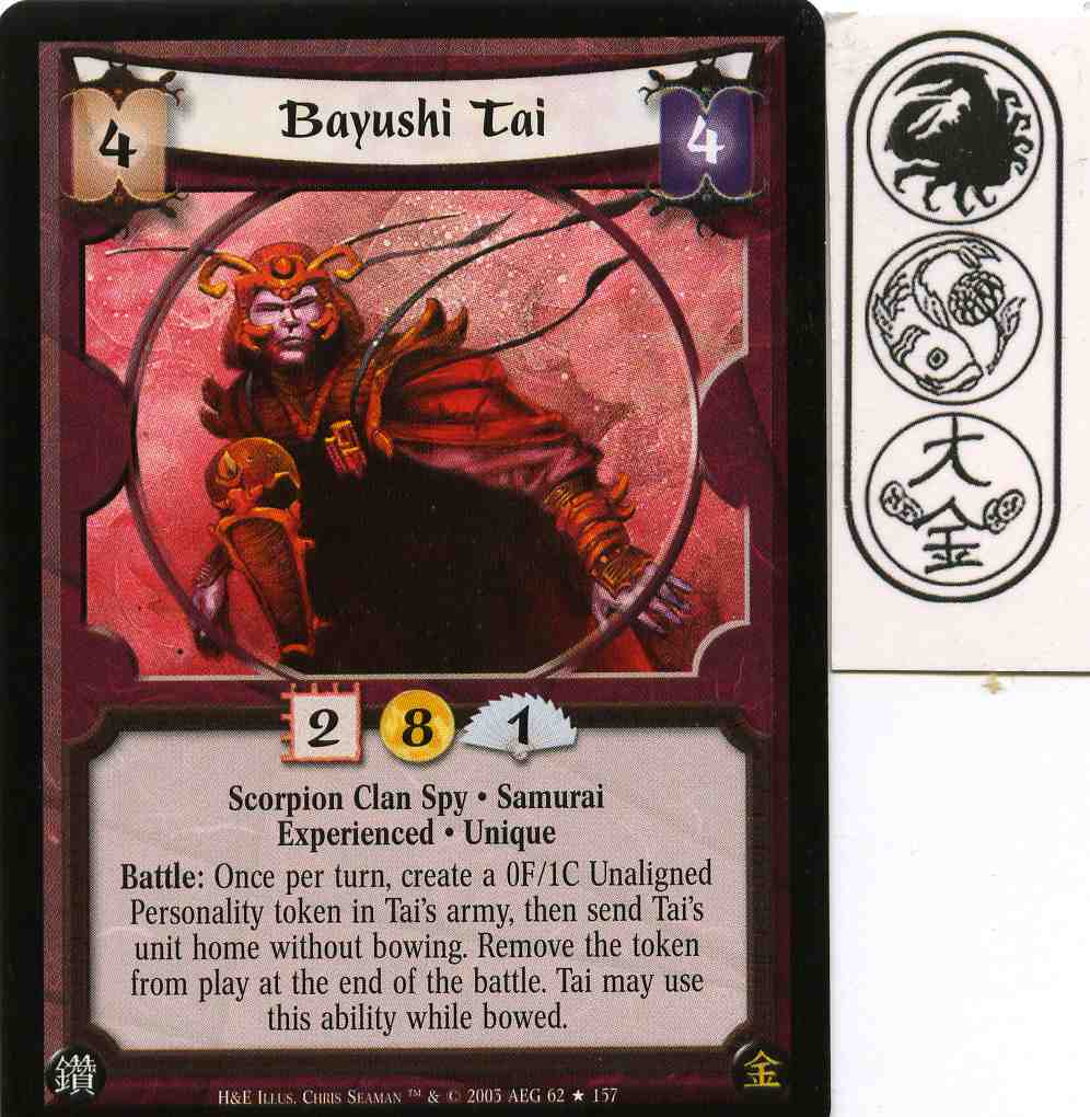 Bayushi Tai (Experienced)
