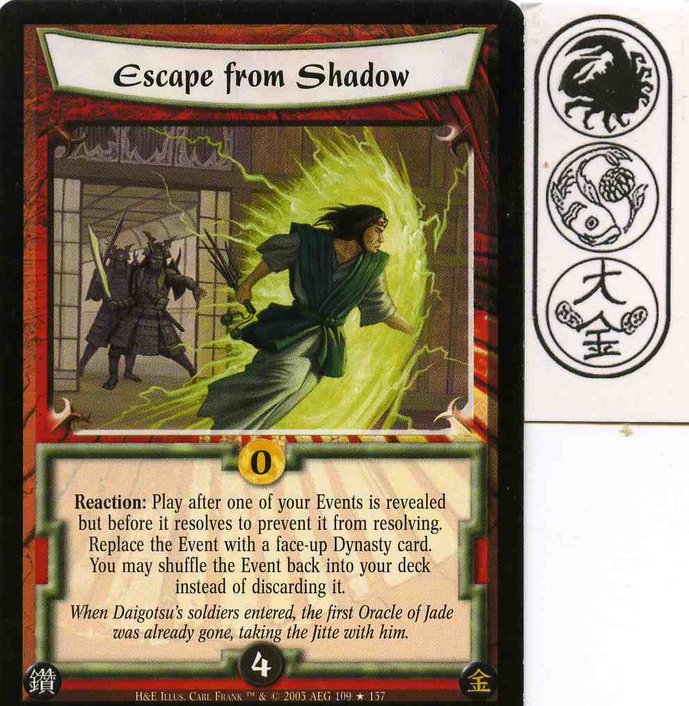 Escape from Shadow