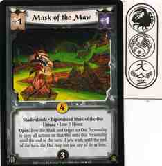 Mask of the Maw (Experienced Mask of the Oni) FOIL