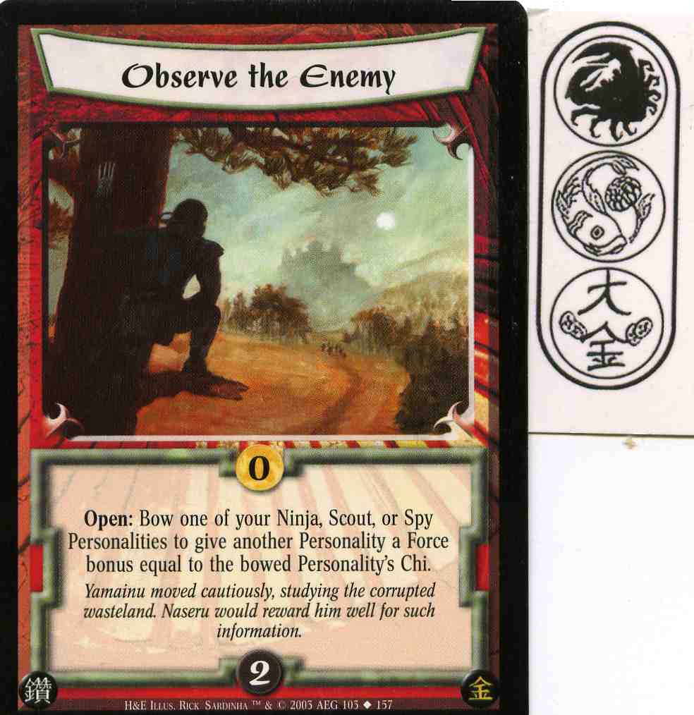 Observe the Enemy