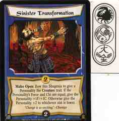 Sinister Transformation