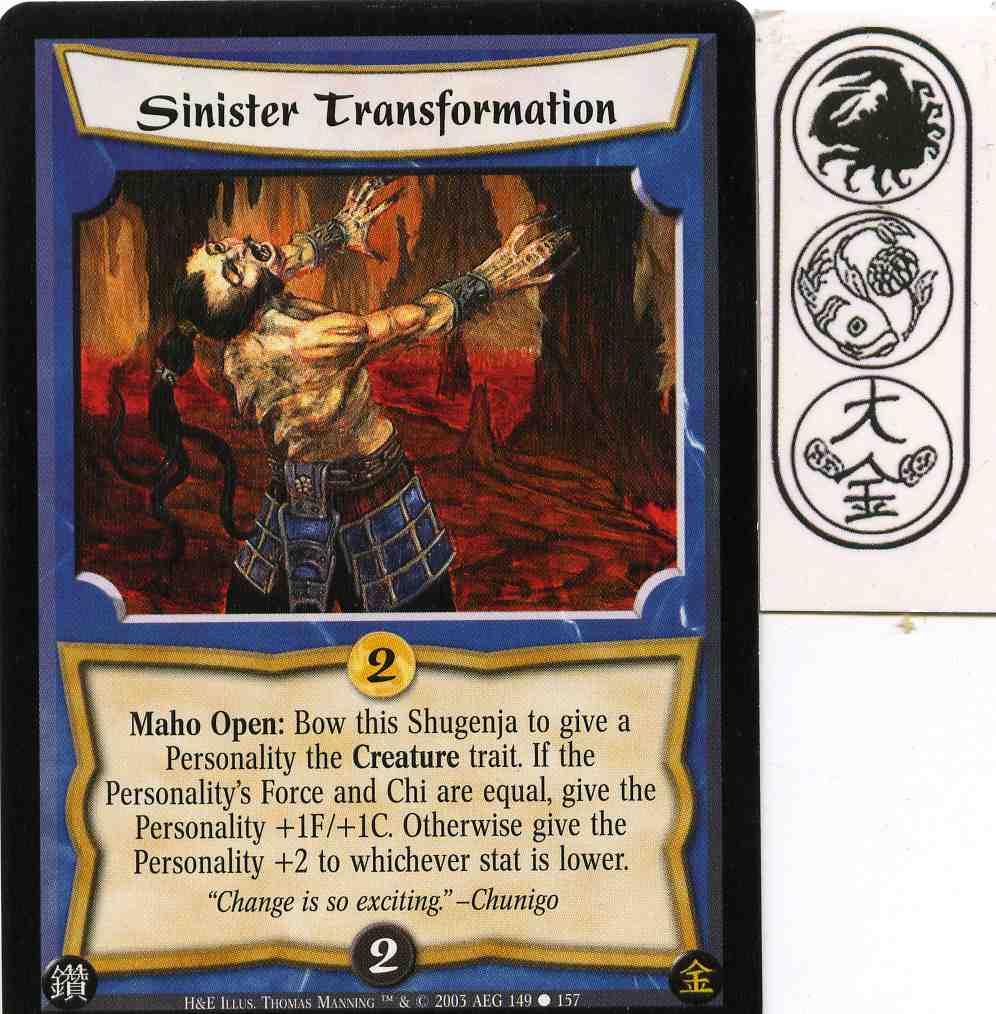 Sinister Transformation