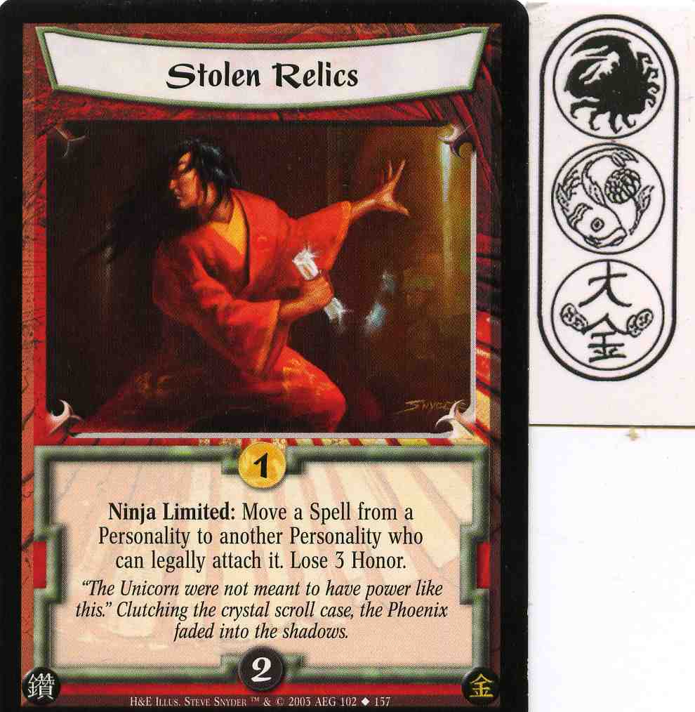 Stolen Relics