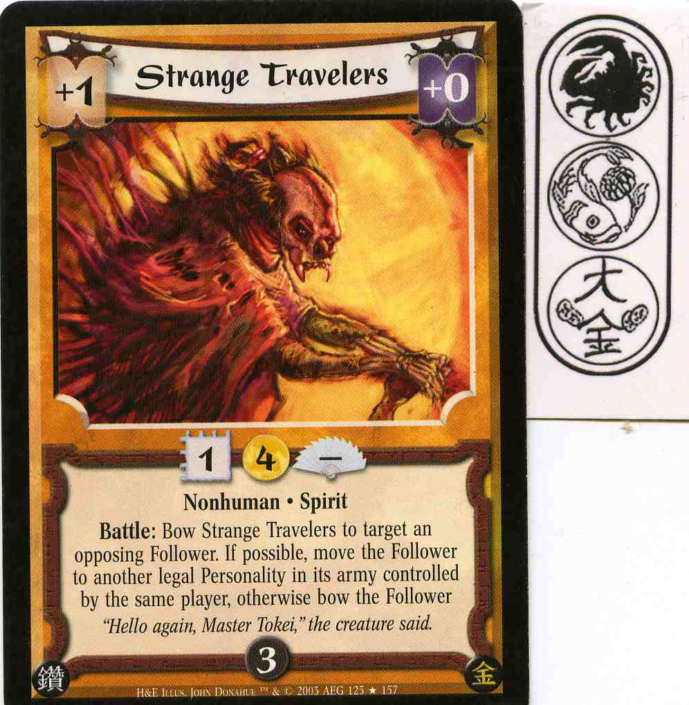 Strange Travelers FOIL