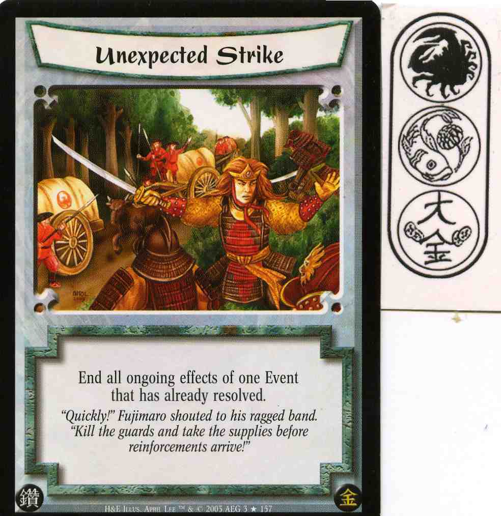 Unexpected Strike FOIL