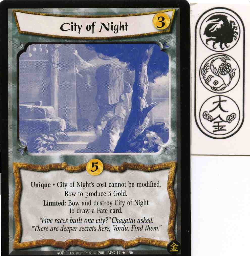 City of Night FOIL