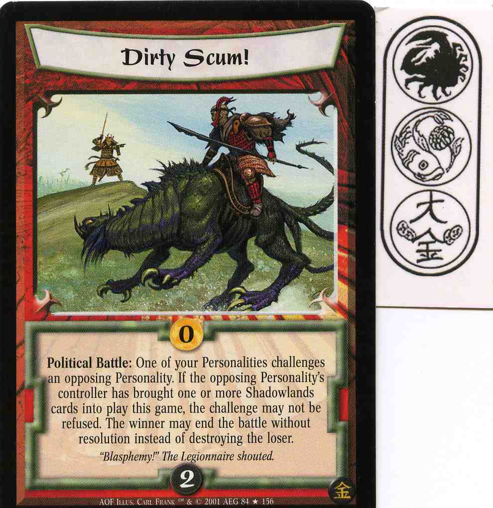 Dirty Scum!