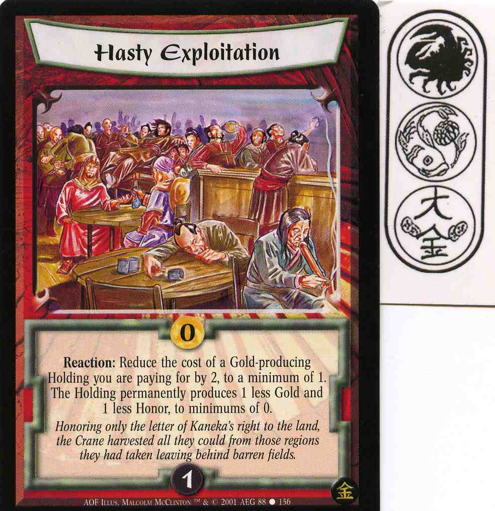 Hasty Exploitation