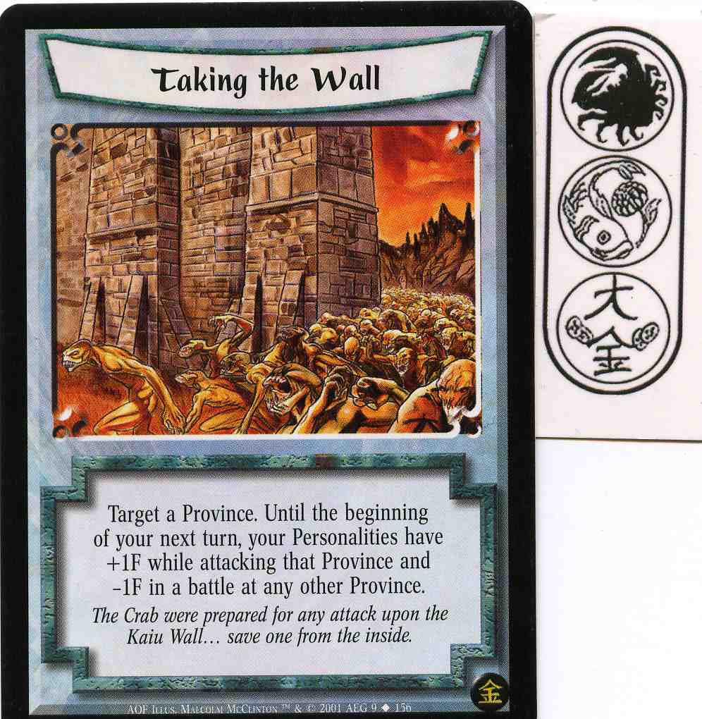 Taking the Wall