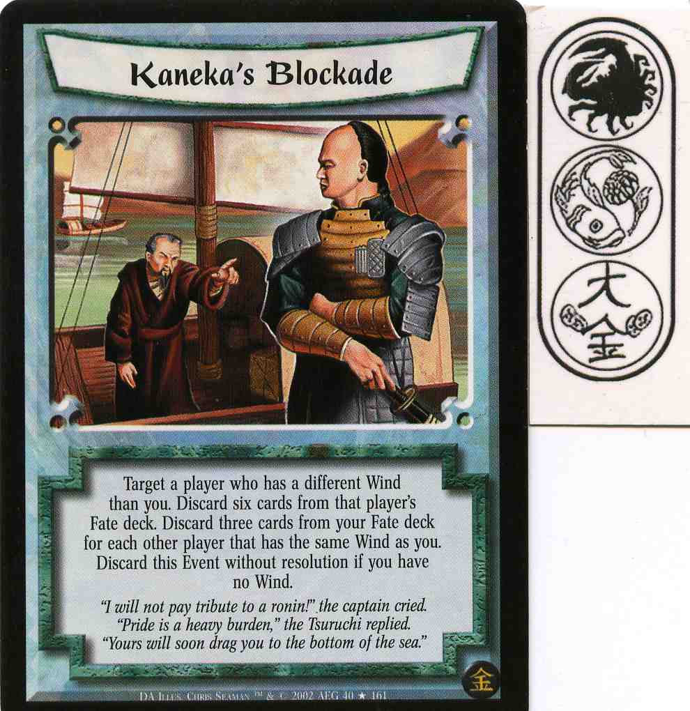 Kanekas Blockade