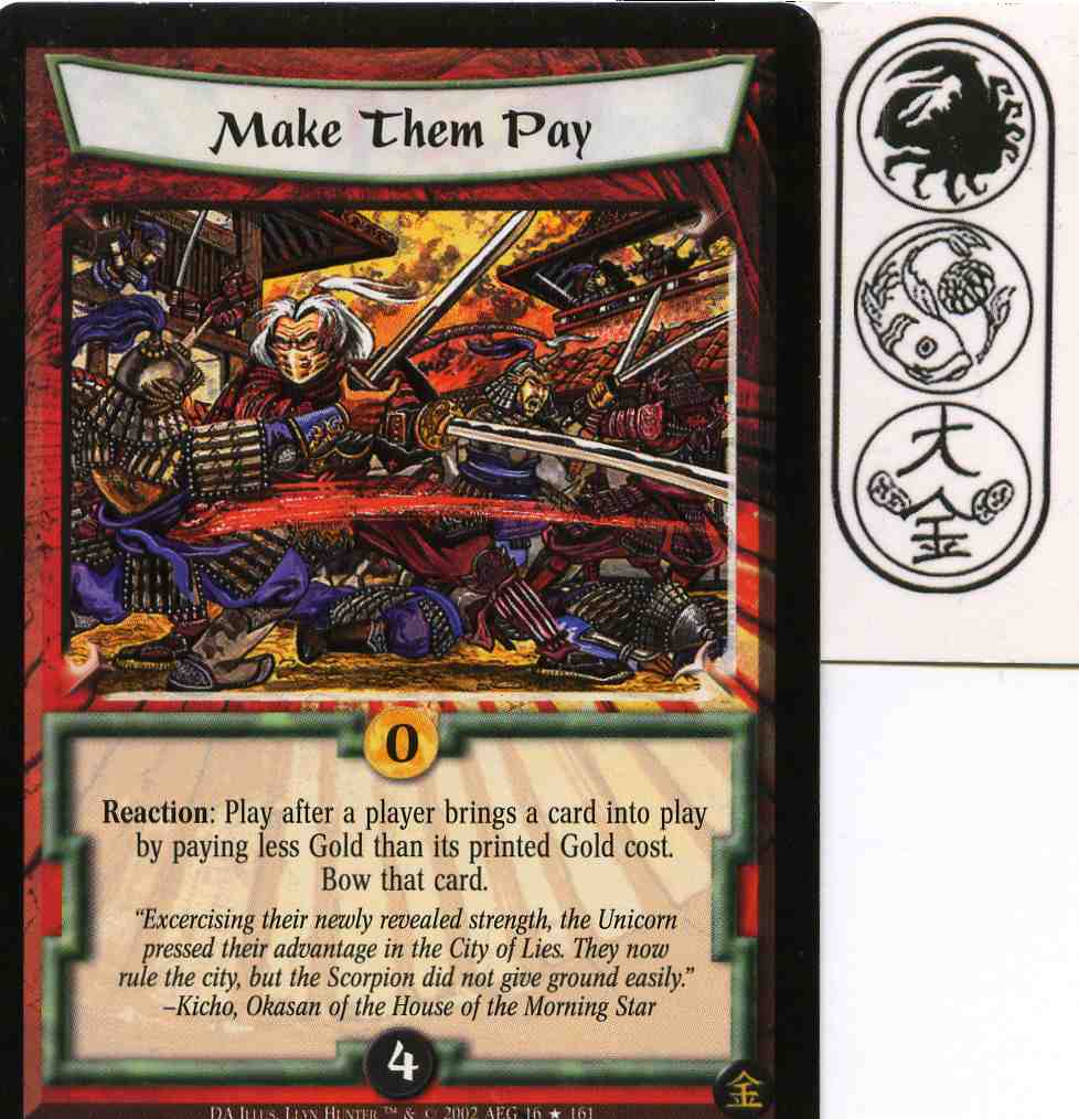 Make Them Pay FOIL