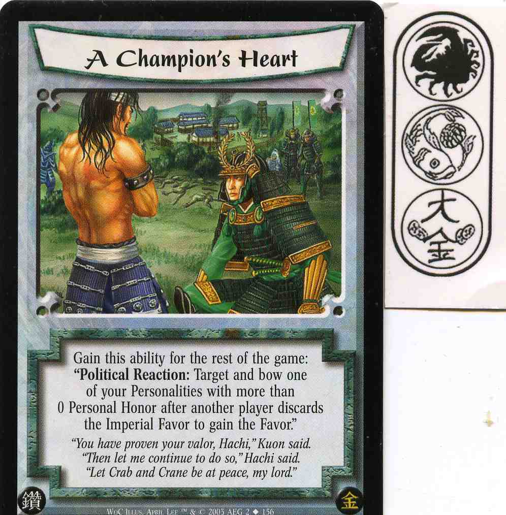 A Champions Heart