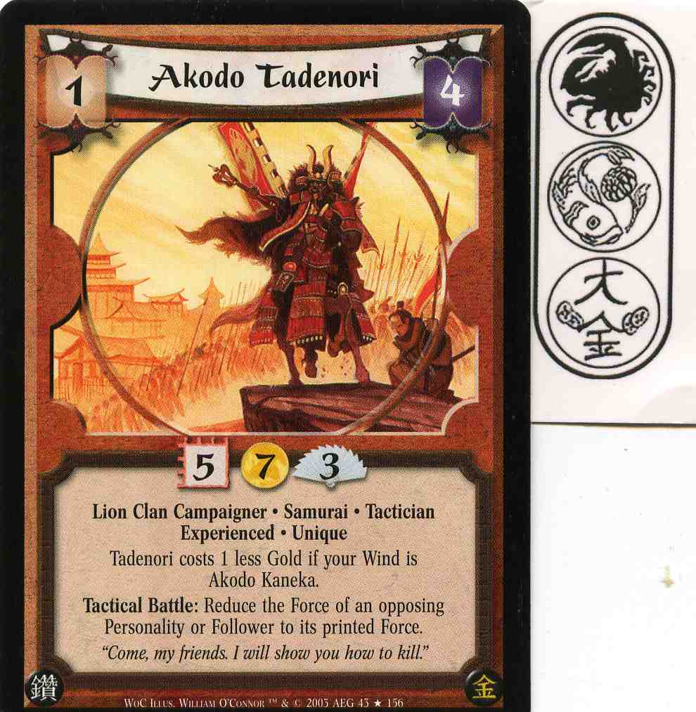 Akodo Tadenori (Experienced)