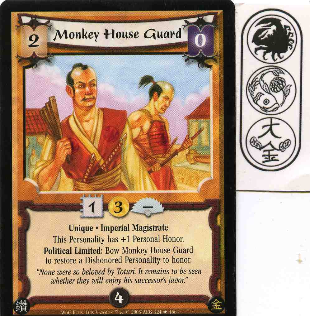 Monkey House Guard FOIL