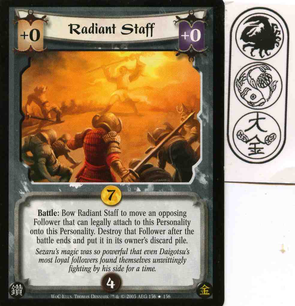 Radiant Staff FOIL