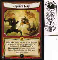 Jigoku's Rage FOIL