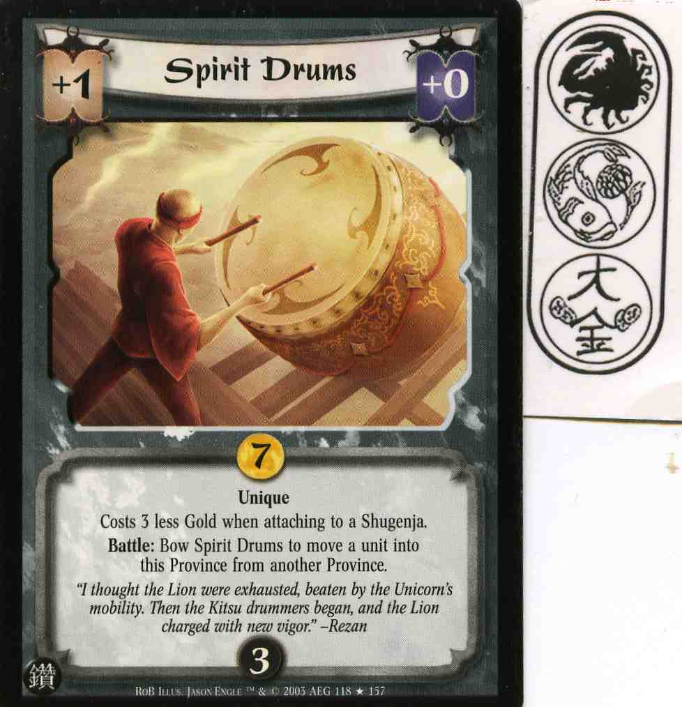 Spirit Drums FOIL