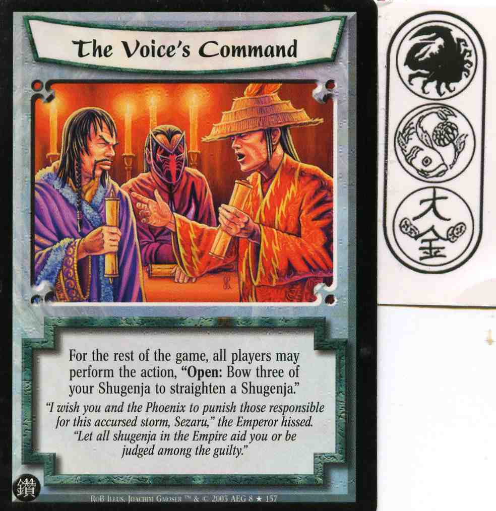 The Voices Command FOIL