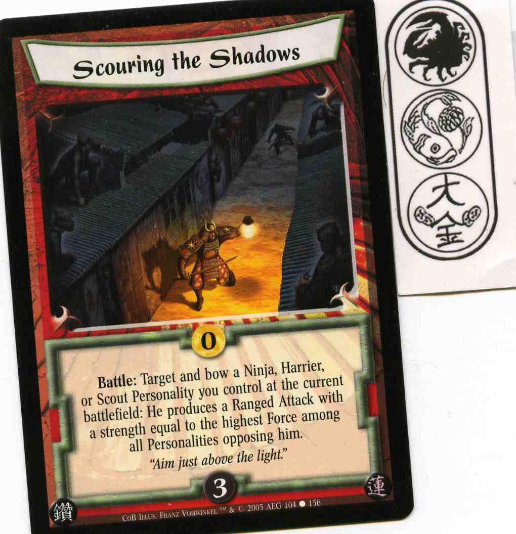 Scouring the Shadows
