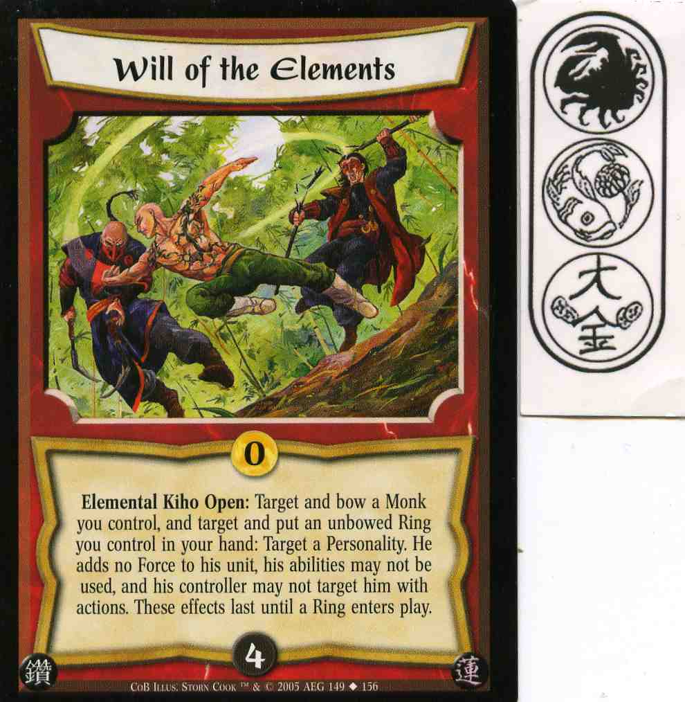Will of the Elements