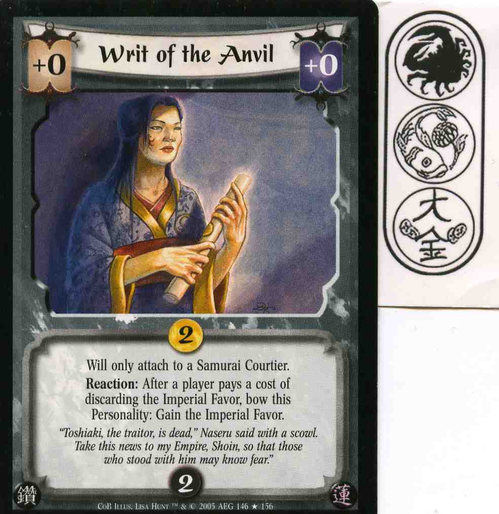 Writ of the Anvil